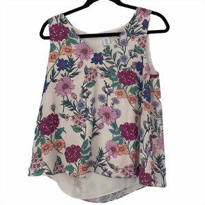 TABITA WEBB Floral Printed Sleeveless Top Blouse